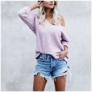 🎉HP⭐️Free People Lofty V-Neck Sweater